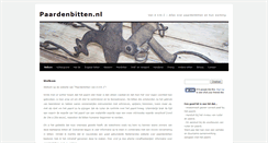 Desktop Screenshot of paardenbitten.nl